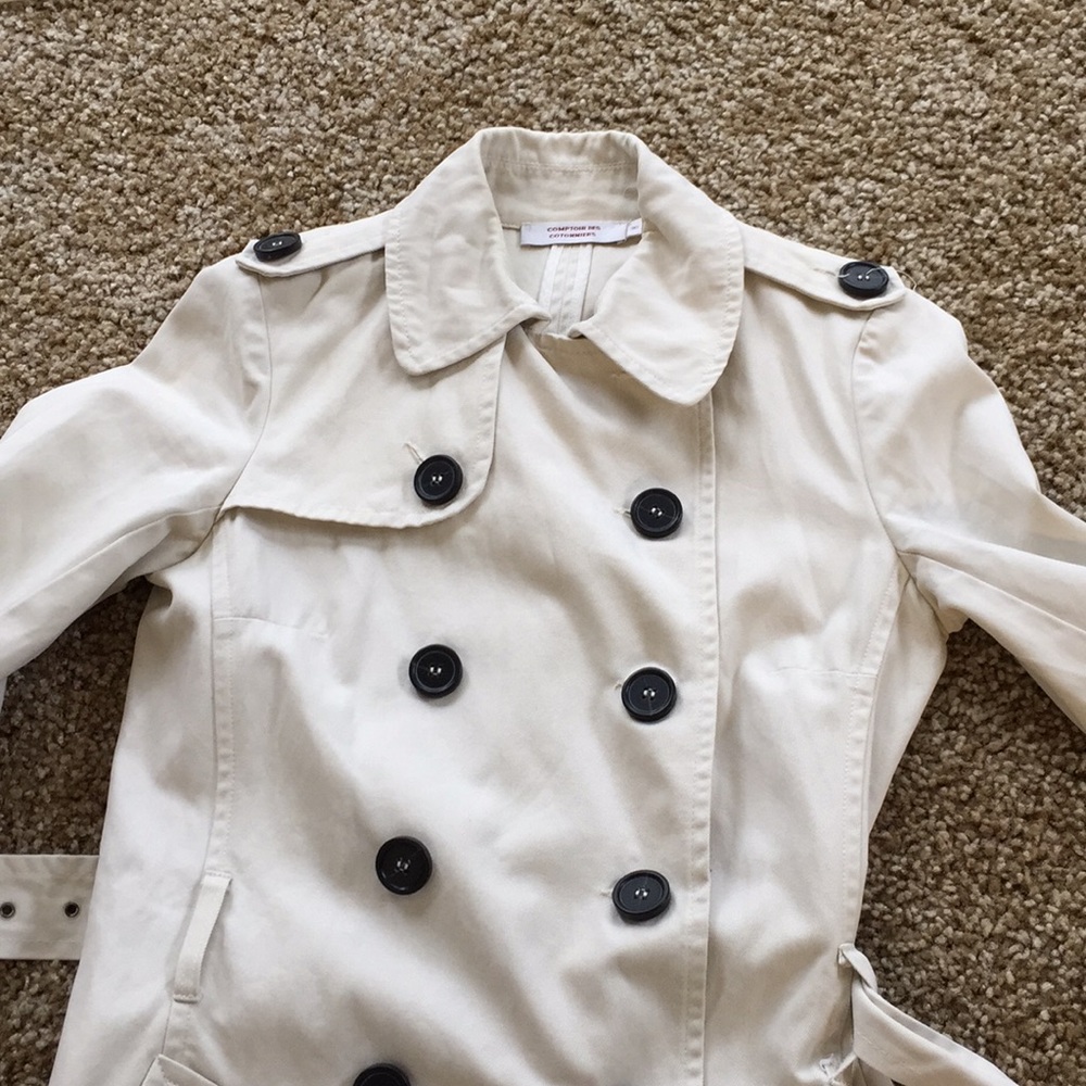 Comptoir des cotonniers trench coat stone 36